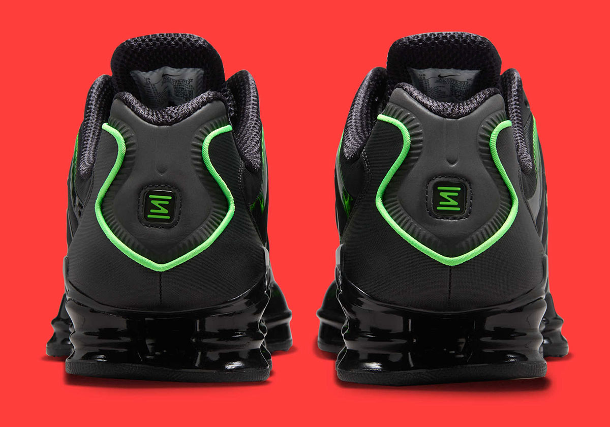 Nike Shox Tl Black Electric Green Av3595 012 1