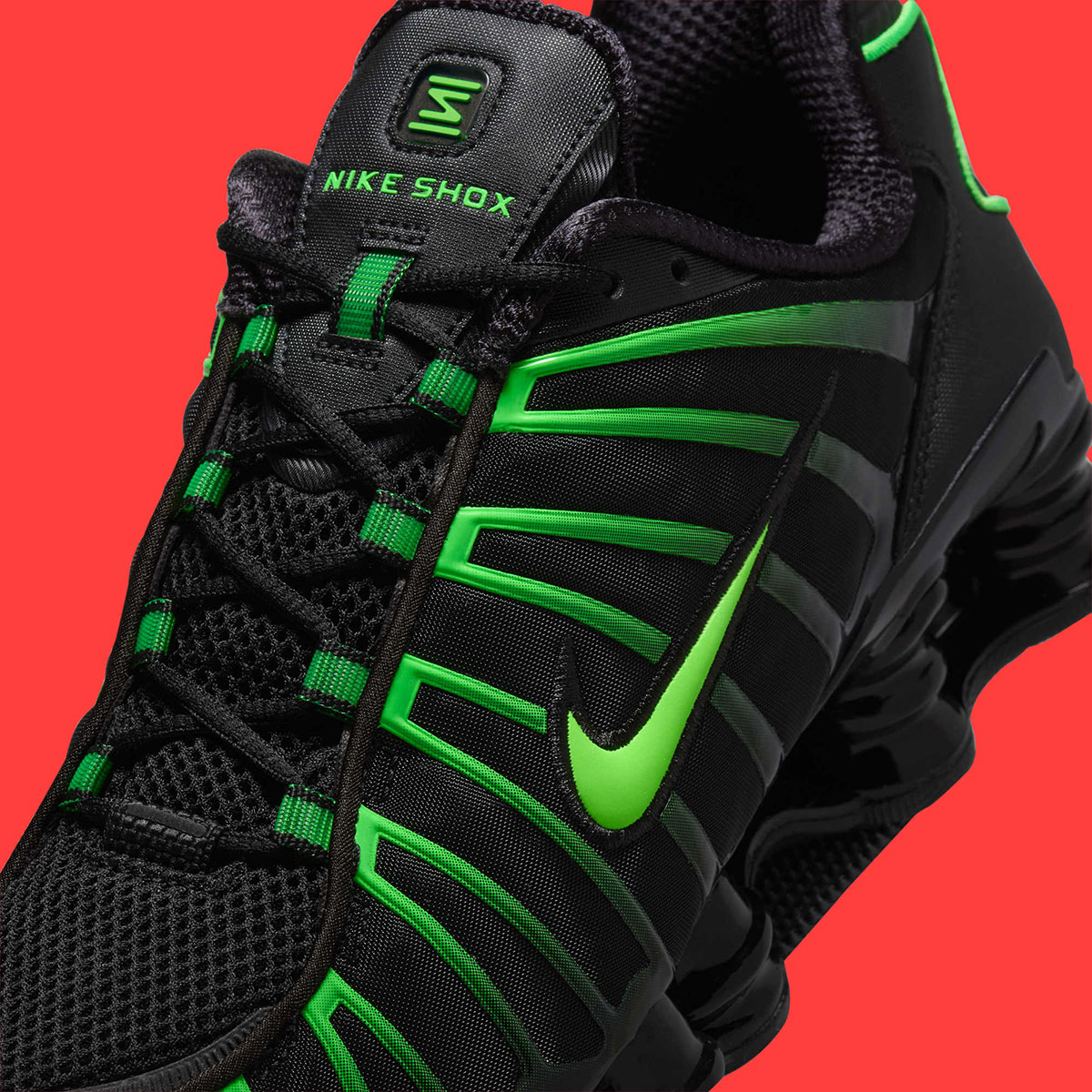 Nike Shox Tl Black Electric Green Av3595 012 5