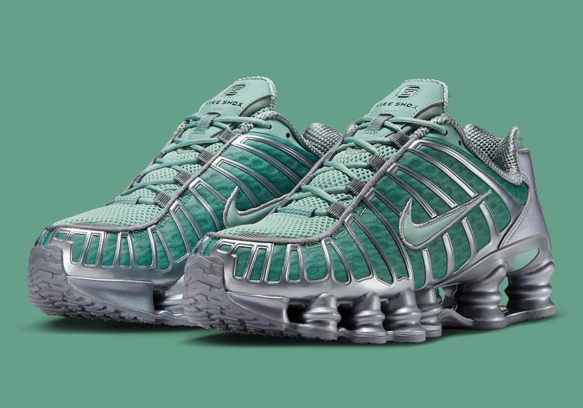 Minty "Cannon" Looms On The Nike Shox TL