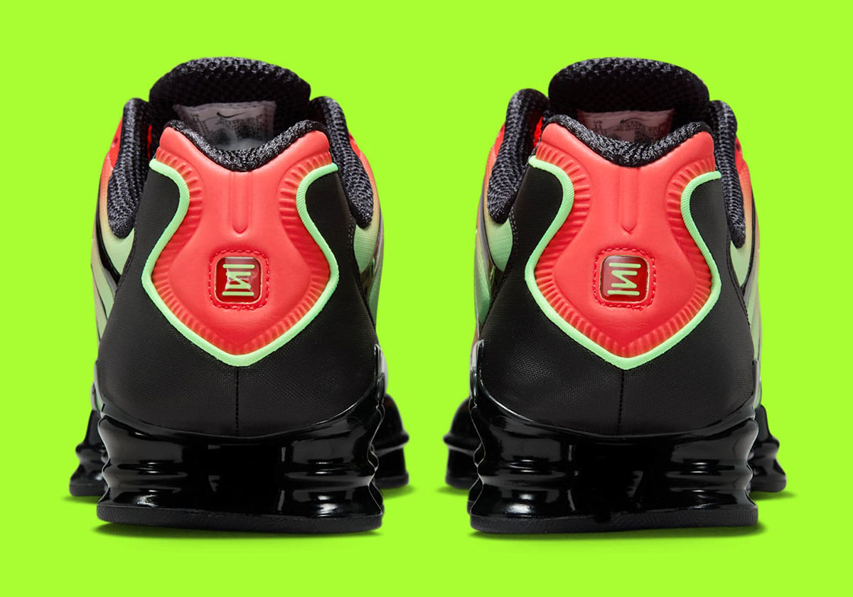 Nike Shox Tl Light Crimson Volt Black Av3595 601 2