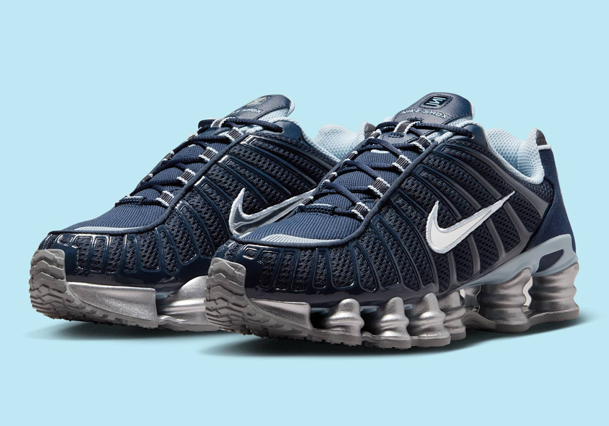 The Nike Shox TL Switches Into Aquatic "Obsidian"