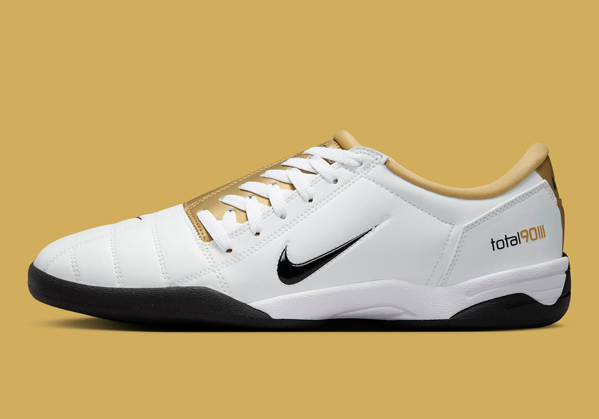 Nike Total 90 Iii Sp White Black Metallic Gold Hj9351 101 5