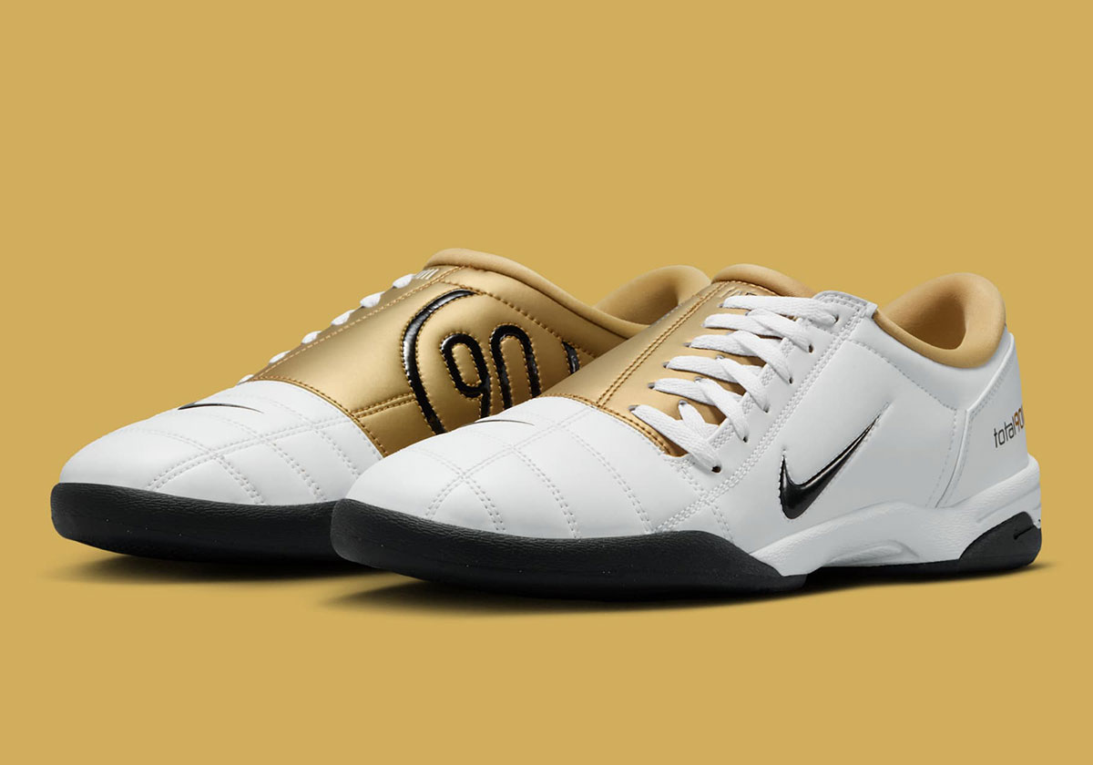 Nike Total 90 Iii Sp White Black Metallic Gold Hj9351 101 7