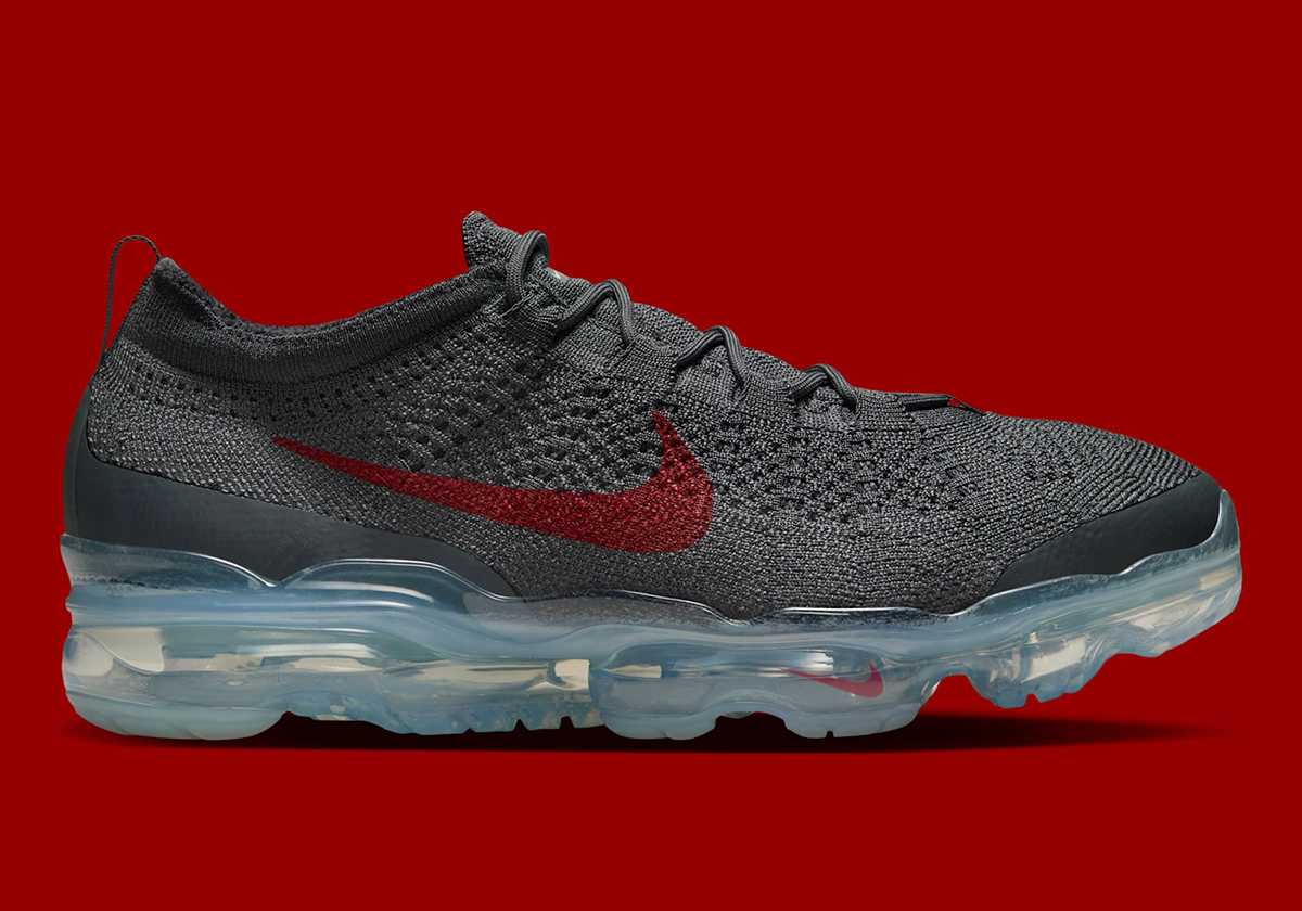 Nike Vapormax Flyknit 2023 Dark Grey Gym Red Dv1678 019 7