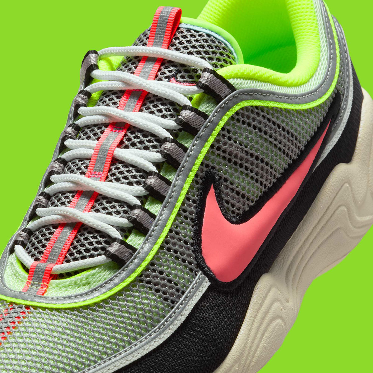 Nike Zoom Spiridon Barely Volt Hot Punch Volt Black Ii1237 701 2