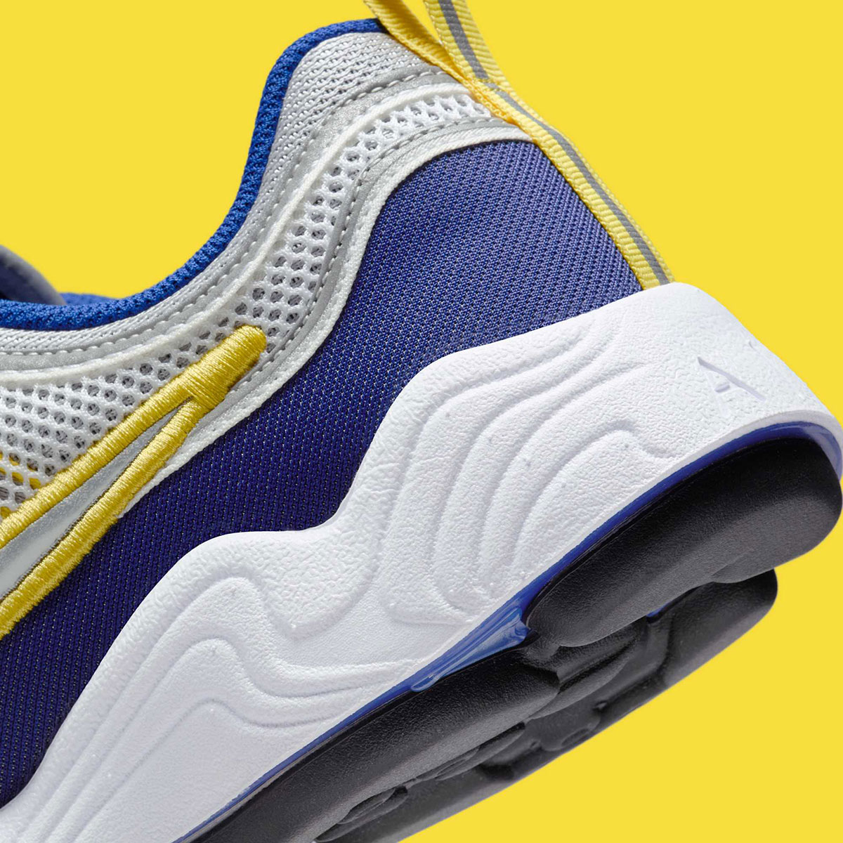 Nike Zoom Spiridon White Metallic Silver Deep Royal Blue Yellow Strike Hf9117 101 2