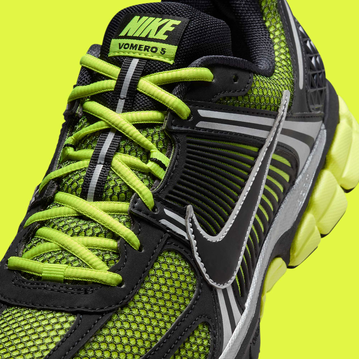 Nike Zoom Vomero 5 Lemon Venom Black Fb9149 702 4