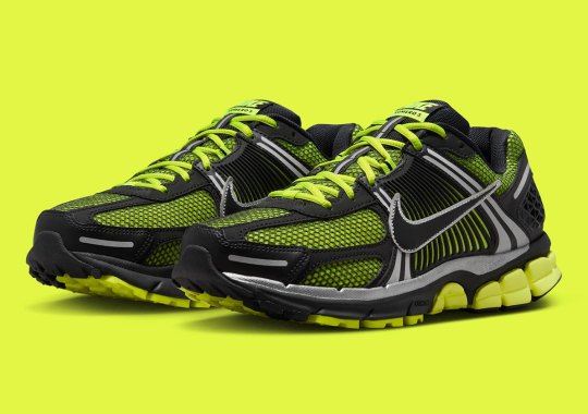 Nike Dials Up The Contrast On The Vomero 5 “Lemon Venom”