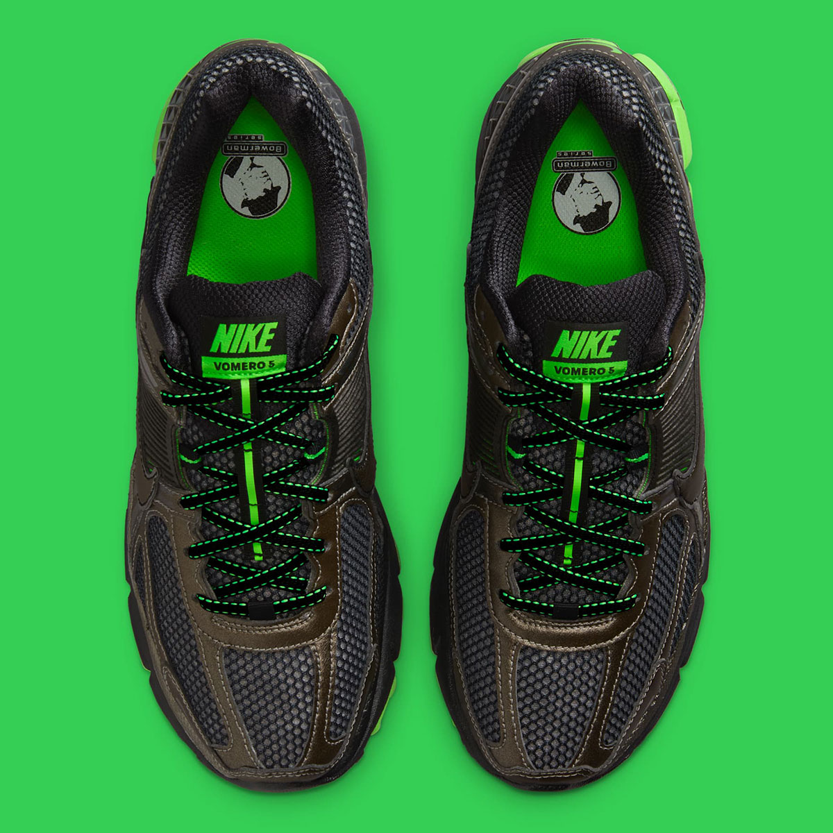 Nike Zoom Vomero 5 Metallic Pewter Flat Pewter Black Green Strike Ib2988 001 3