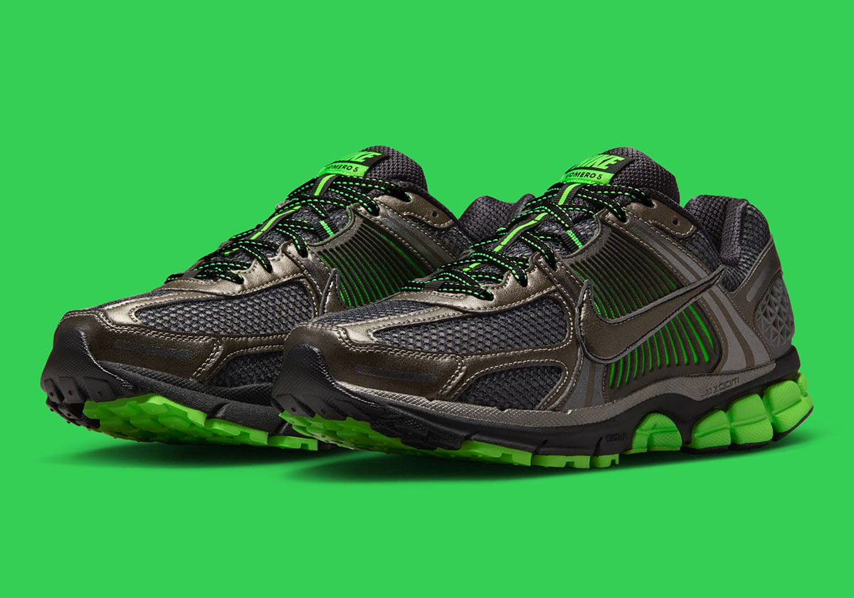 The Nike Zoom Vomero 5 Gets Slimy In "Green Strike"
