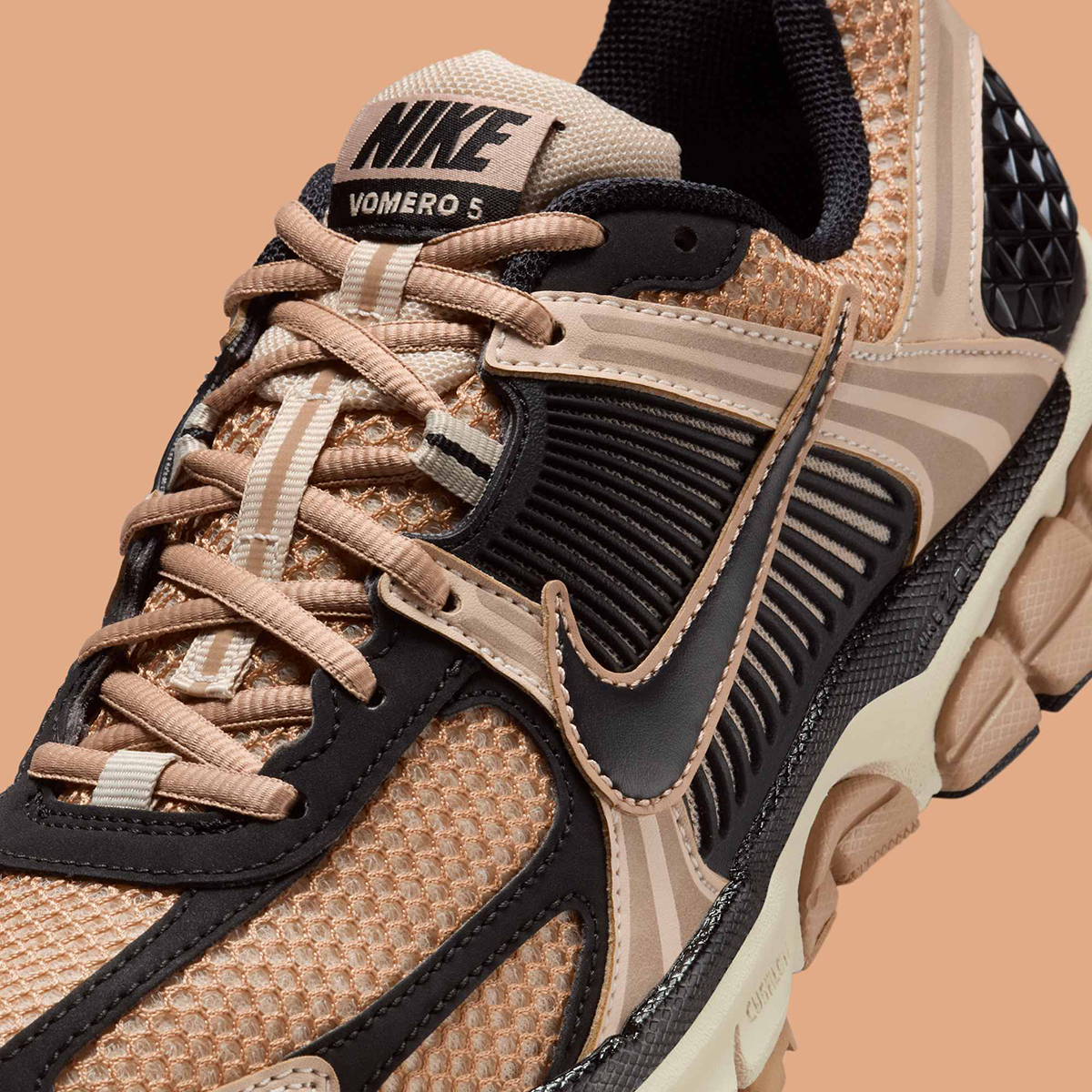 Nike Zoom Vomero 5 Sanddrift White Hemp Black Fj2028 106 4