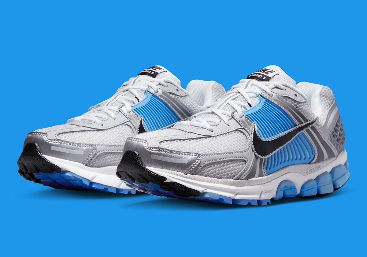 Timeless "University Blue" Accents The Nike Vomero 5