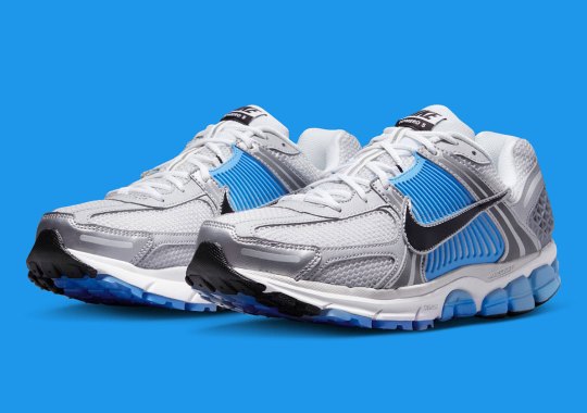 Timeless “University Blue” Accents The Nike Vomero 5
