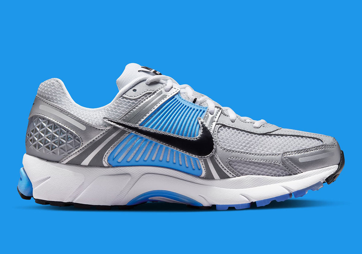 Nike Zoom Vomero 5 White Pure Platinum University Blue Black Fj4151 101 8