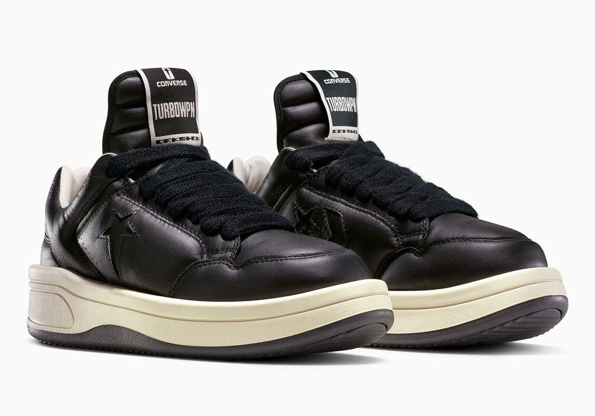 Rick Owens Converse Turbowpn Ox Black A12063c 6