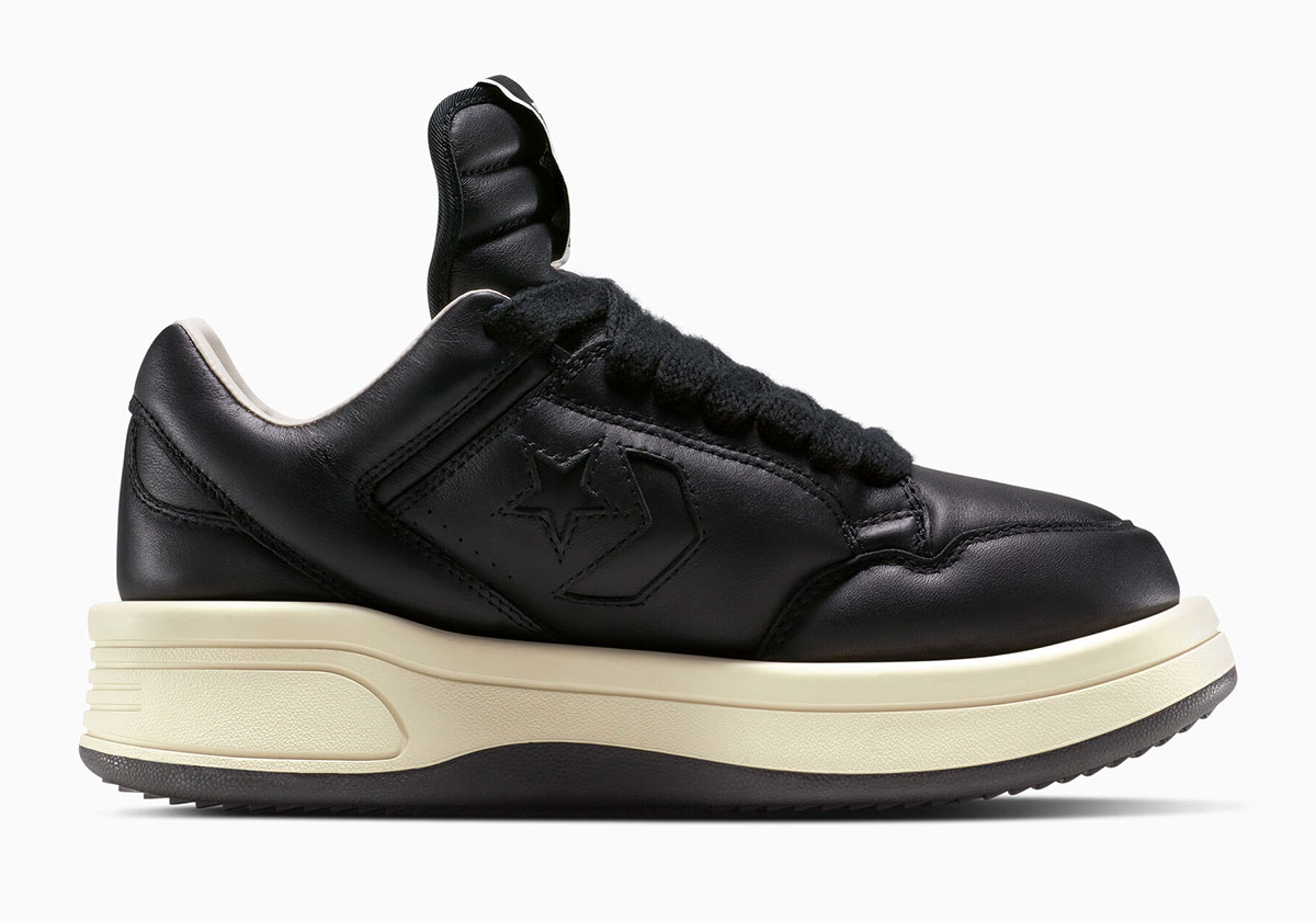 Rick Owens Converse Turbowpn Ox Black A12063c