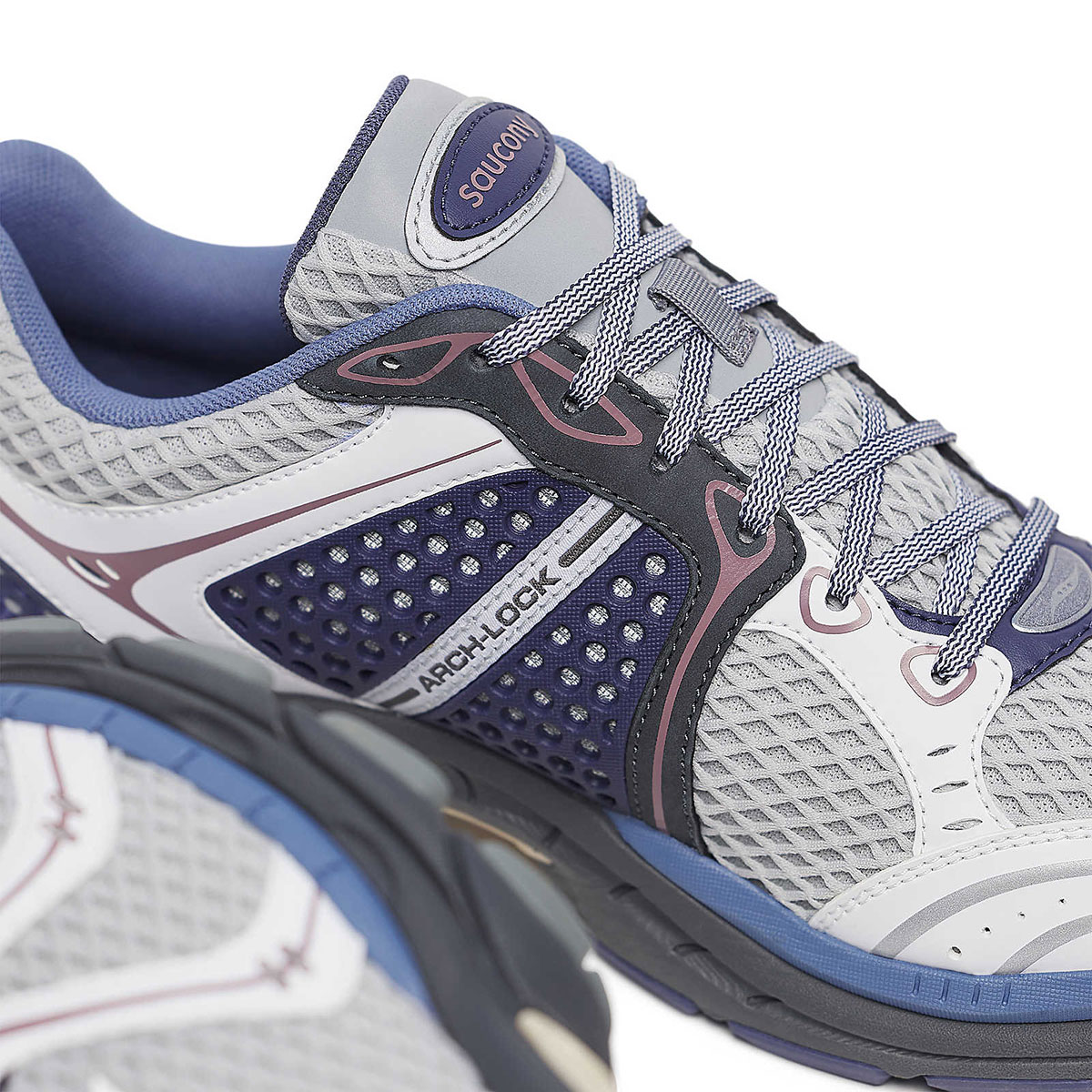 Saucony Progrid Triumph 4 White Blue Grey S70902 3 6