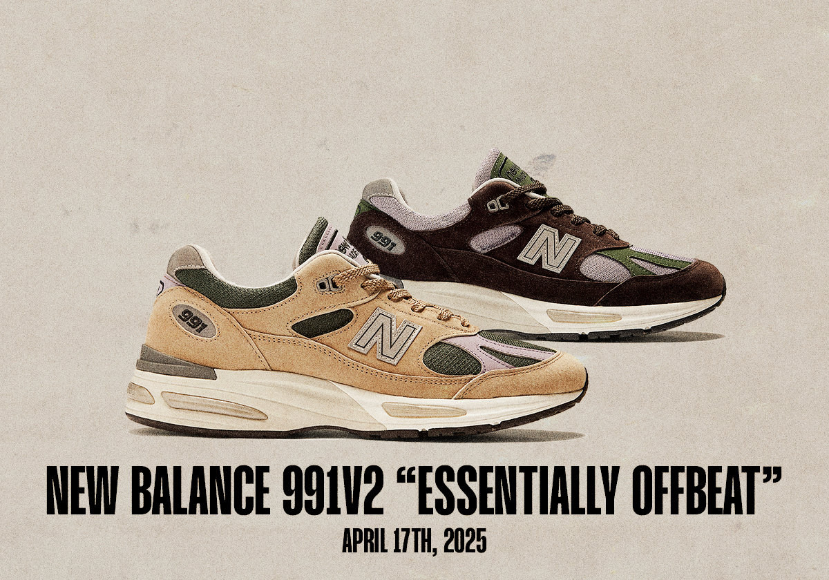 Sneaker Releases April 14 April 19 2025 New Balance 991v2 Essentially Offbeat