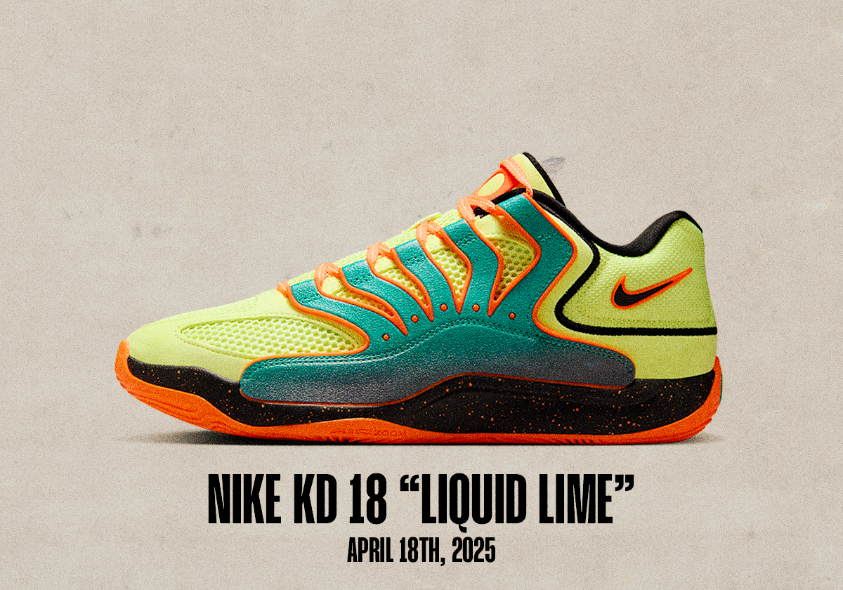 Sneaker Releases April 14 April 19 2025 Nike Kd 18 Liquid Lime