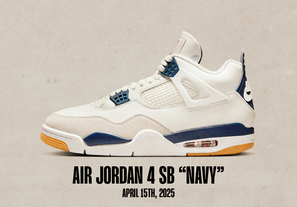 Sneaker Releases April 14 April 19 2025 Nike Sb Air Jordan 4