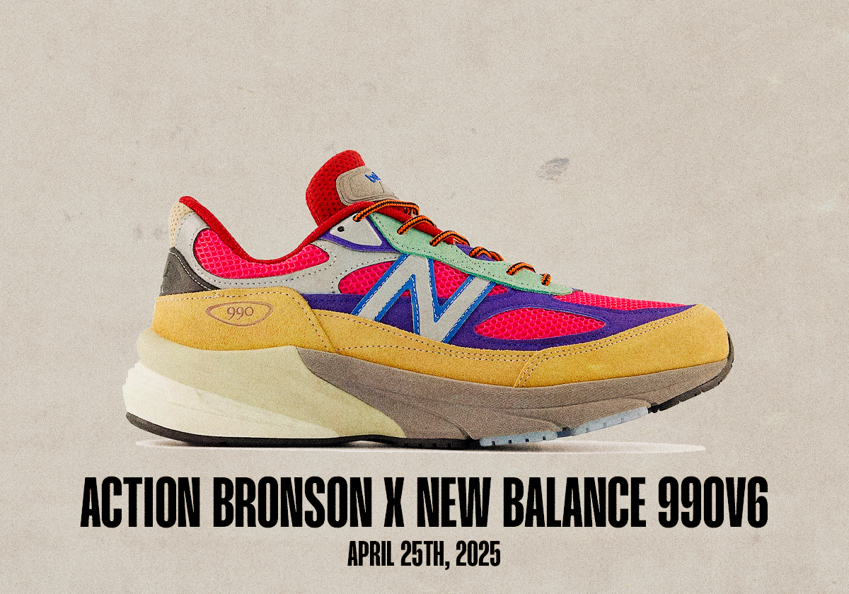 Sneaker Releases April 20 26 Action Bronson New Balance 990v6 Azamonia