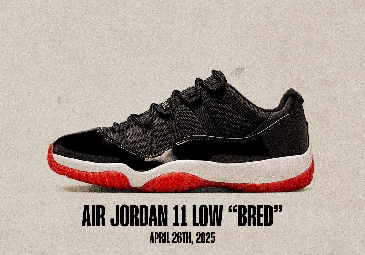 Sneaker Releases April 20 April 26 Air Jordan 11 Low Bred