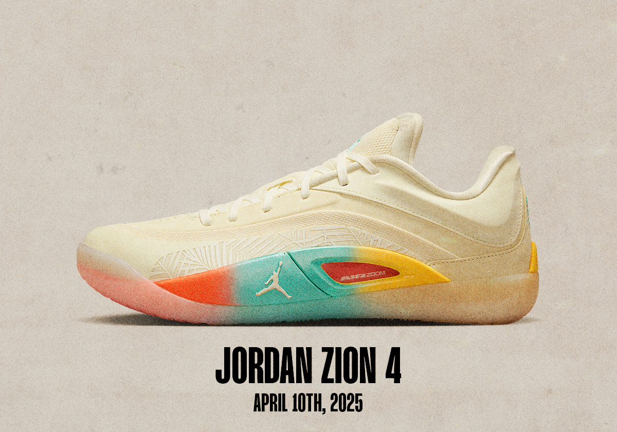 Sneaker Releases April 6 April 12 2025 Jordan Zion 4