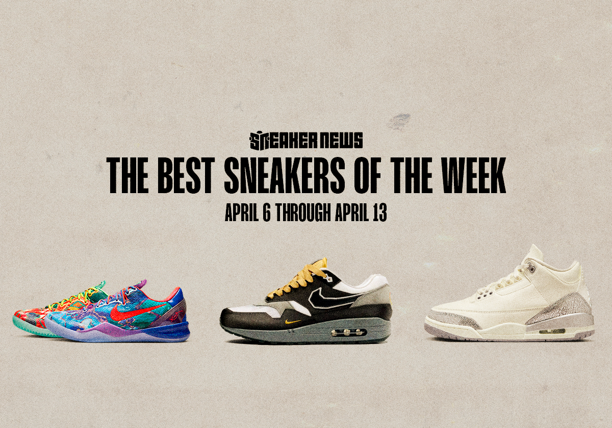 What The Kobe 8s, Air Max 1 "GoldenEye," And The Best Releases Of The Week