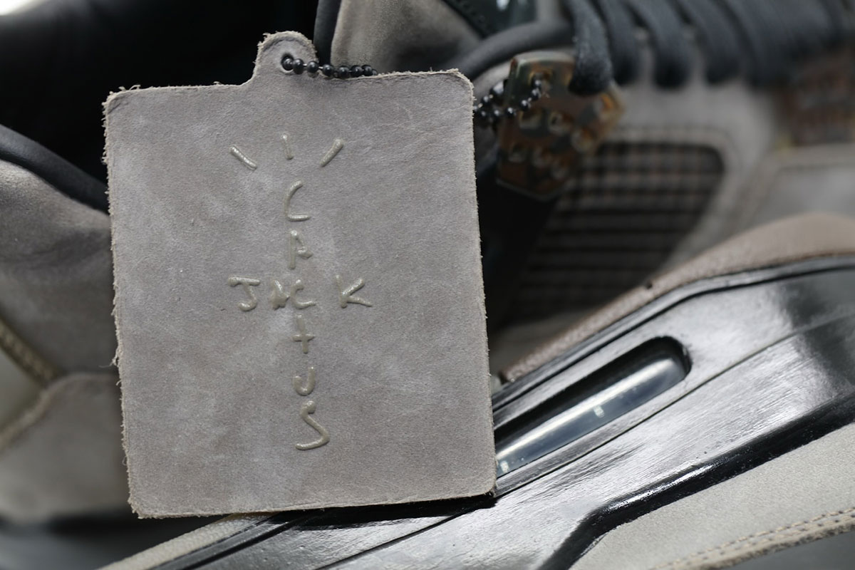 Travis Scott Air Jordan 4 Mocha Grey Friends And Family Sample 2