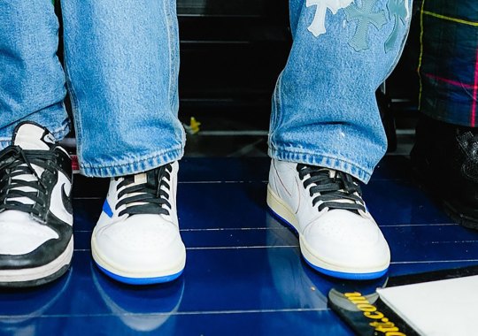 Travis Scott Debuts His Air Jordan 1 Low Collaboration With Fragment Design