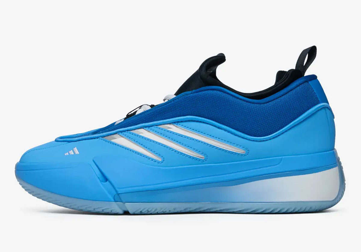 Adidas Dame 9 Blue Burst Footwear White Aura Ink Jh6625 5