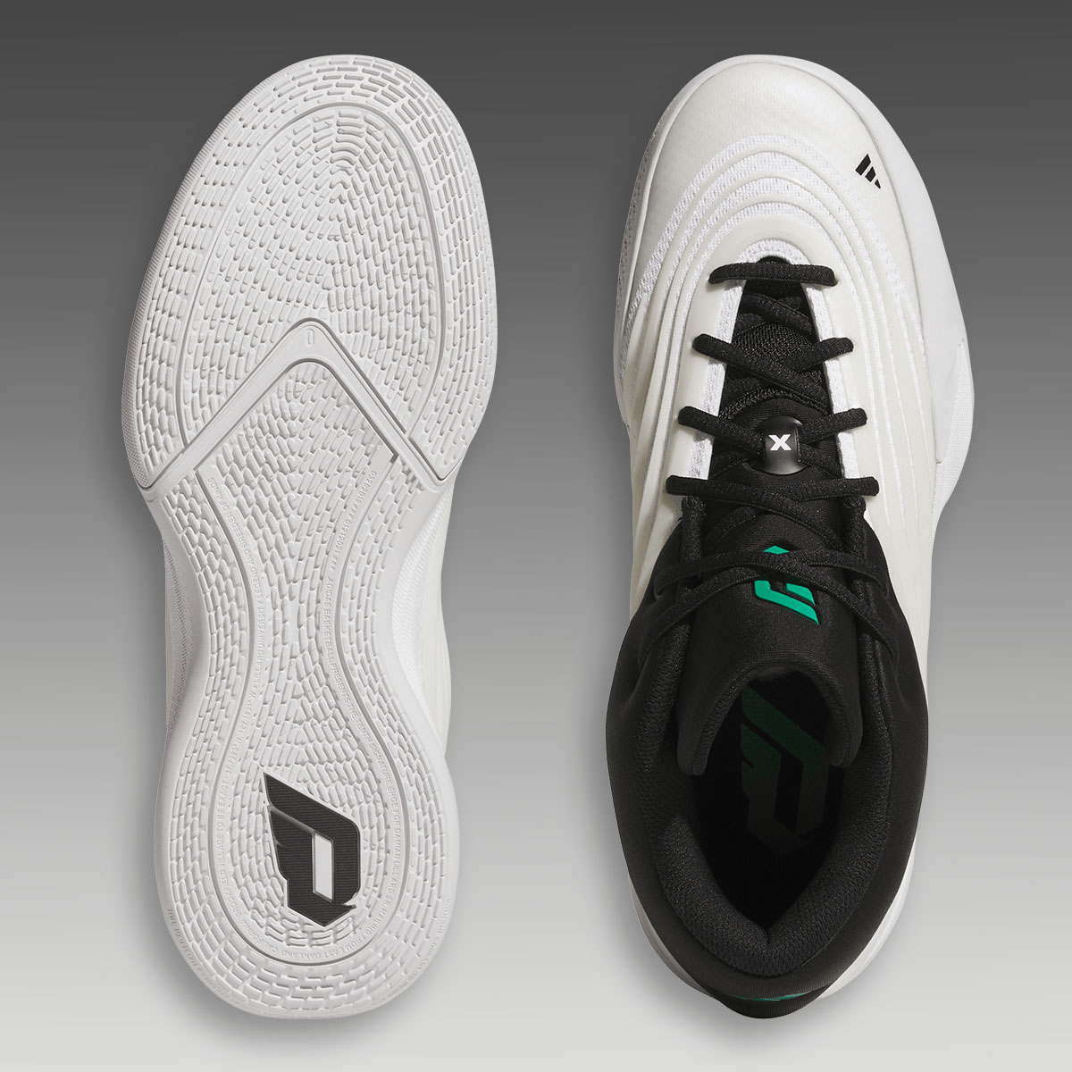 Adidas Dame X 10 Zero Metallic Core Black Court Green Jp6089 5