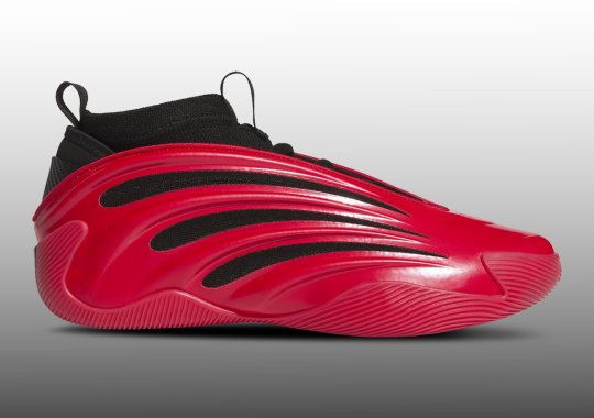 The adidas Harden Vol. 9 “Red Metallic” Releases On June 21st