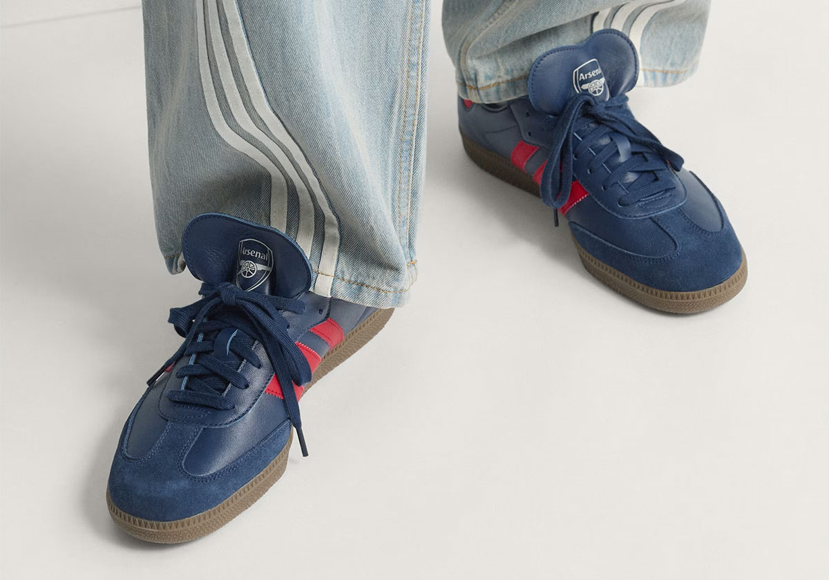 Adidas Samba Arsenal Gunners Jq4037 2