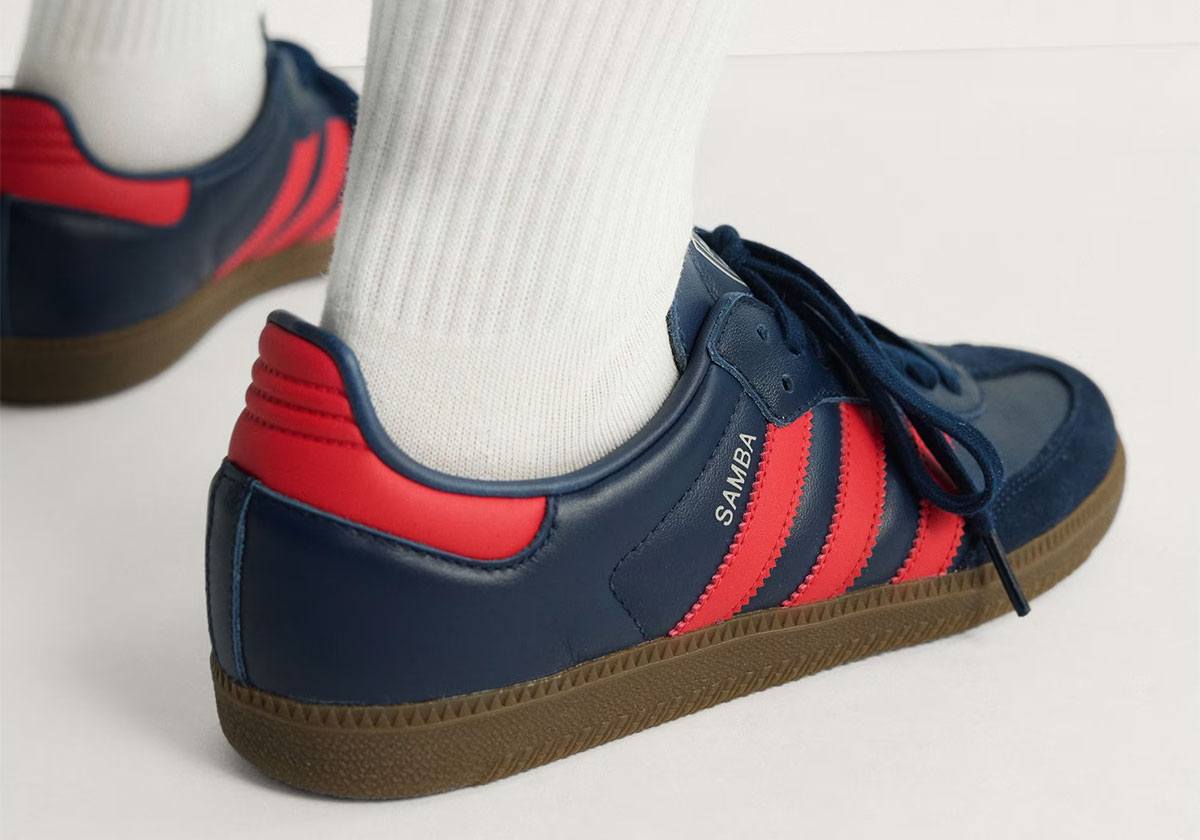 Adidas Samba Arsenal Gunners Jq4037 5