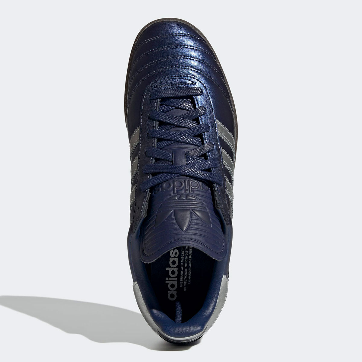 Adidas Samba Metallic Blue Jr2180 2