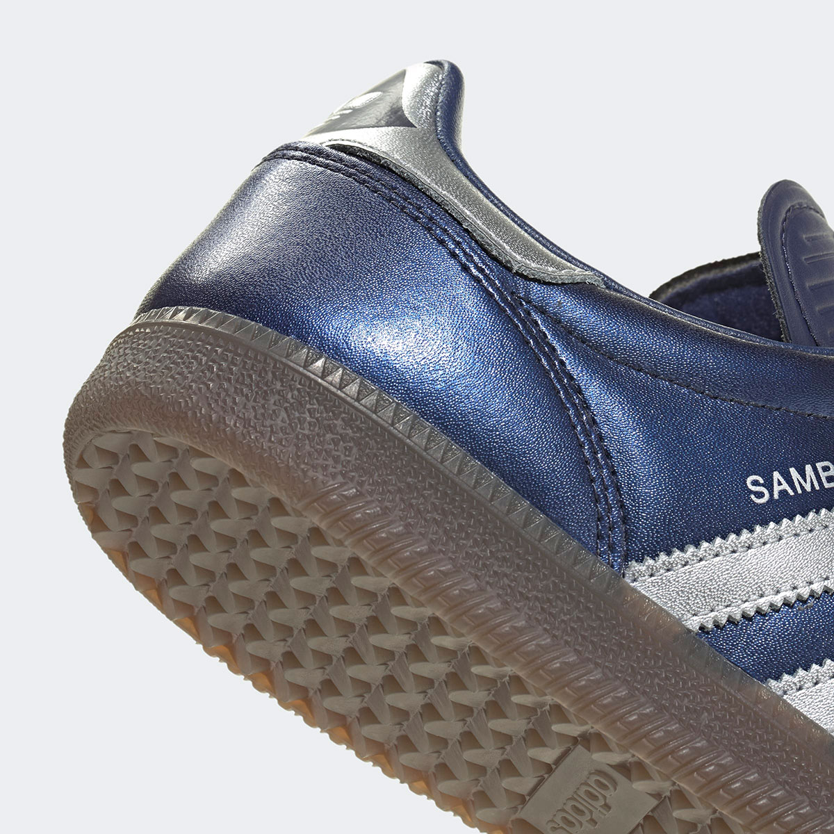 Adidas Samba Metallic Blue Jr2180 7