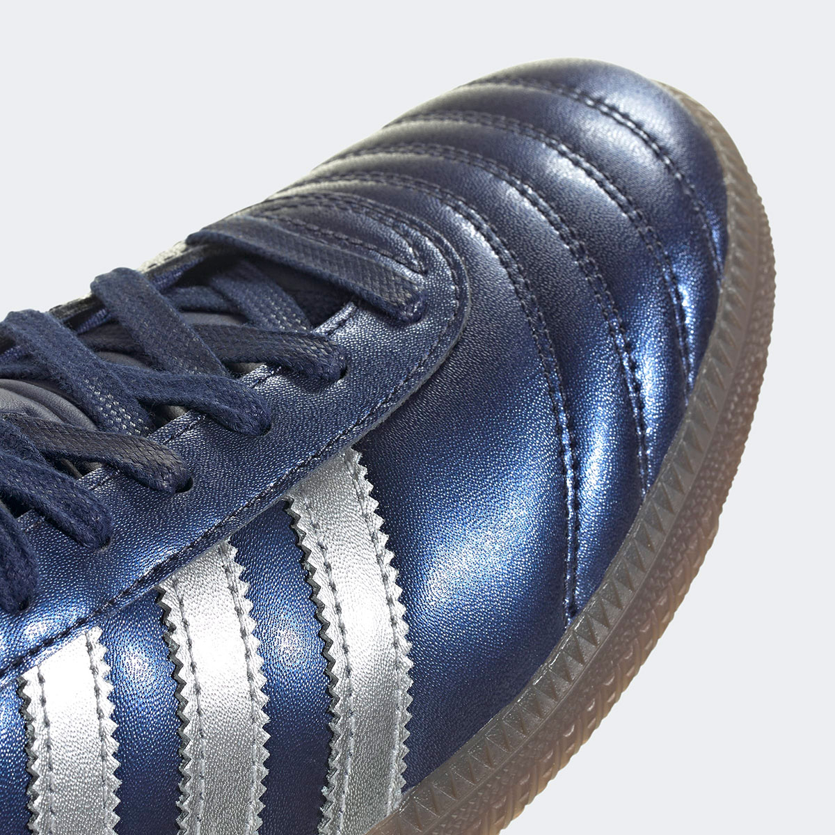 Adidas Samba Metallic Blue Jr2180 8