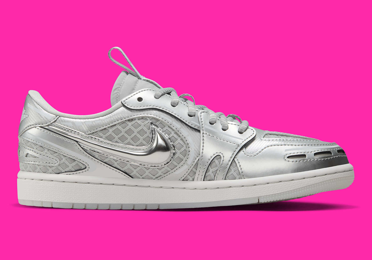 Air Jordan 1 Low Mm V3 Neutral Grey Metallic Silver Pewter Grey Hq2186 002 8