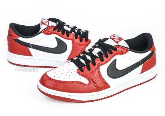 Detailed Look At The Air Jordan 1 Low OG “Chicago”