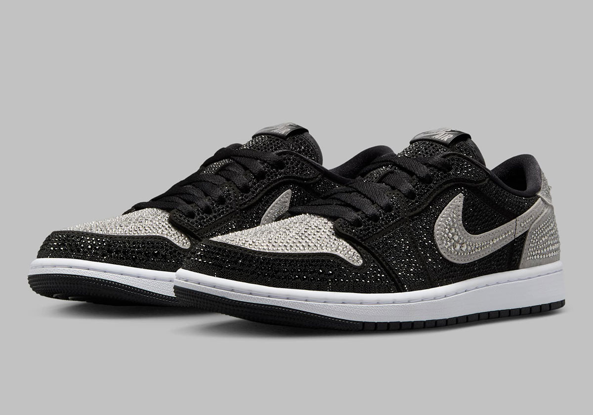 The Swarovski x Air Jordan 1 Low Release On May 22nd