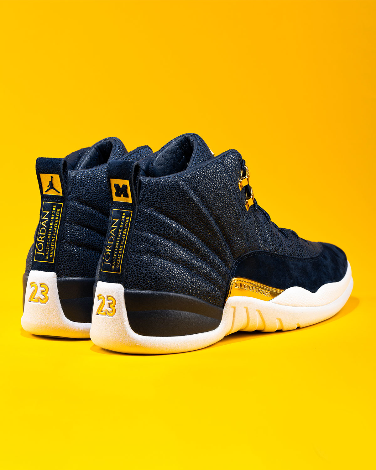 Air Jordan 12 Michigan Pe 2023 2024 Champions 19
