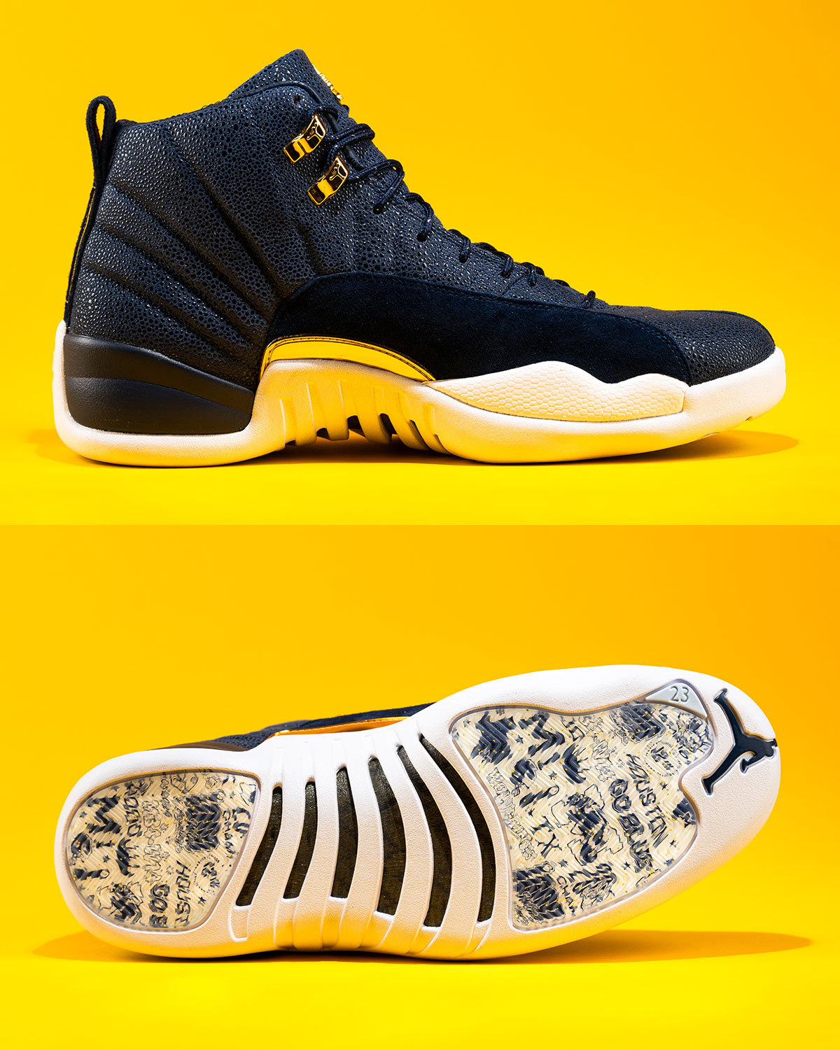 Air Jordan 12 Michigan Pe 2023 2024 Champions 2