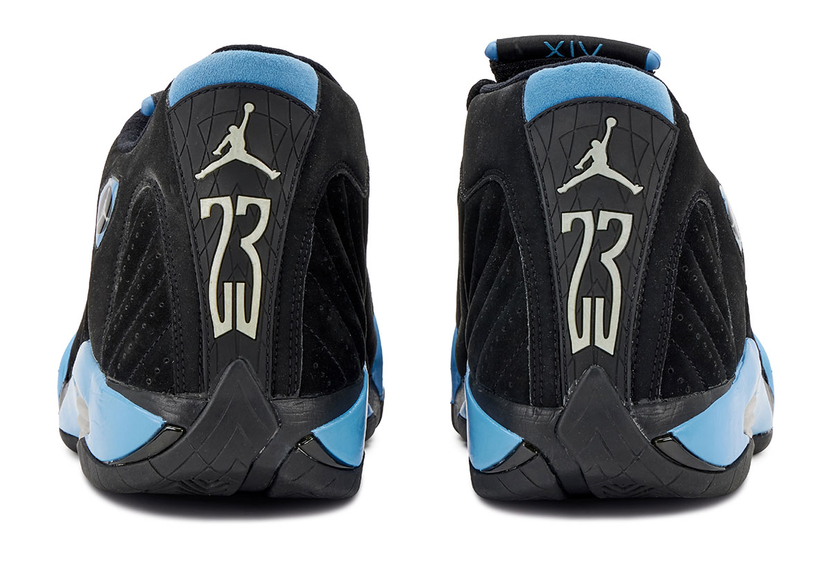 Air Jordan 14 Black University Blue 487471 002 2