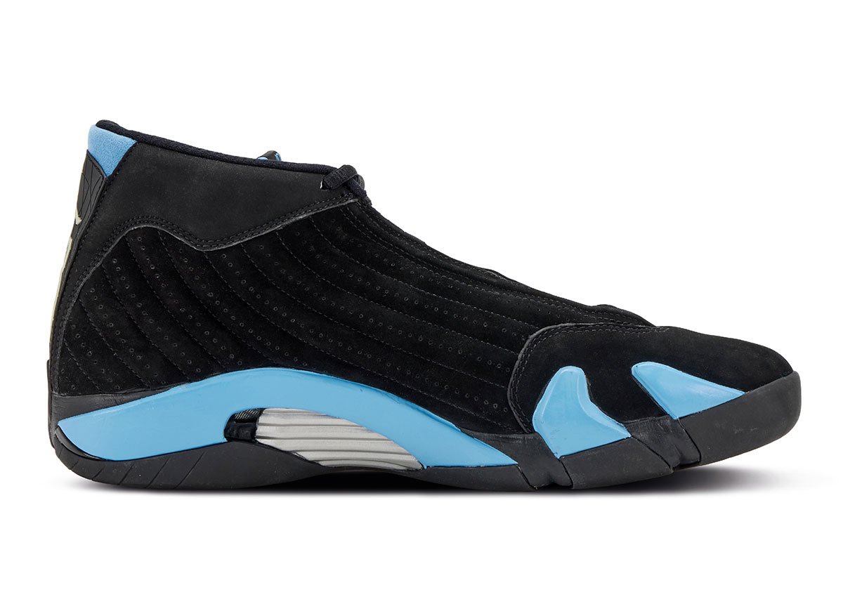 Air Jordan 14 Black University Blue 487471 002 3