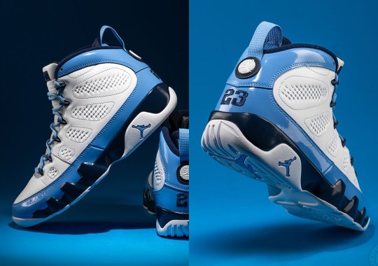 This Air Jordan 9 “UNC” PE Is Limited To Just 50 Pairs