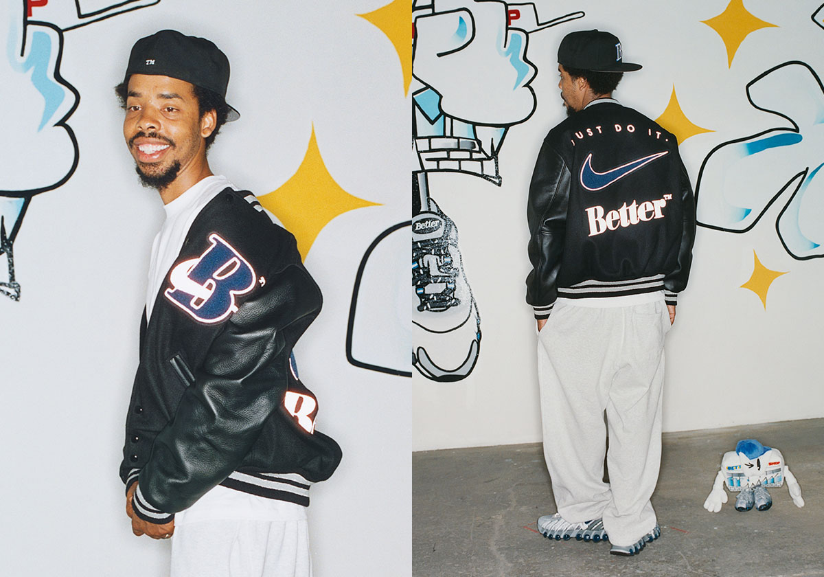 Earl Sweatshirt Models The Better Gift Shop x Nike Air Max DN8