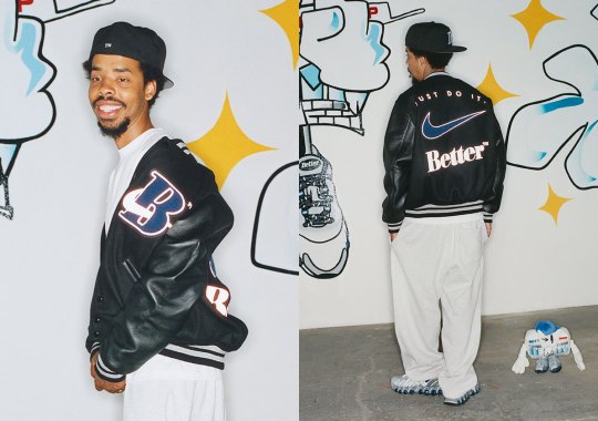 Earl Sweatshirt Models The Better Gift Shop x Nike Air Max DN8