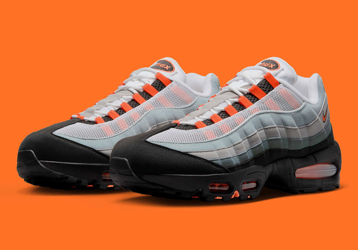 Official Images Of The Nike Air Max 95 OG “Bright Mandarin”
