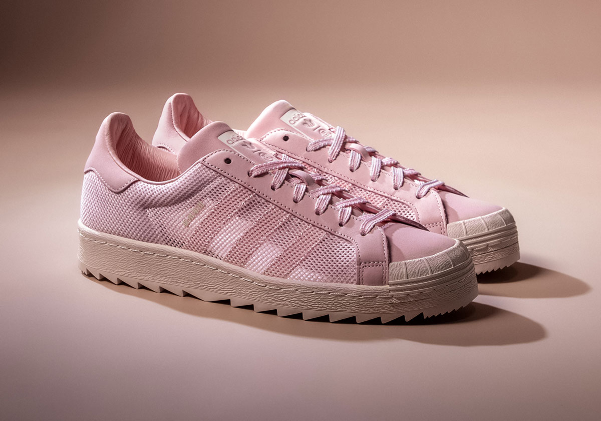 Clot Adidas Superstar Breathe Pink Js0892 2